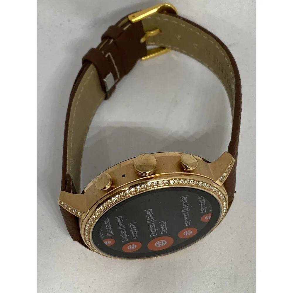Fossil Gen 4 Authentic Digital Dial Smart Watch Custom Band FTW6015 LT313